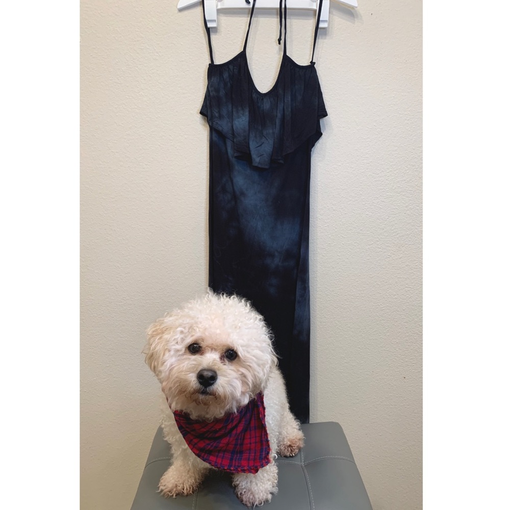 Summer halter maxi dress